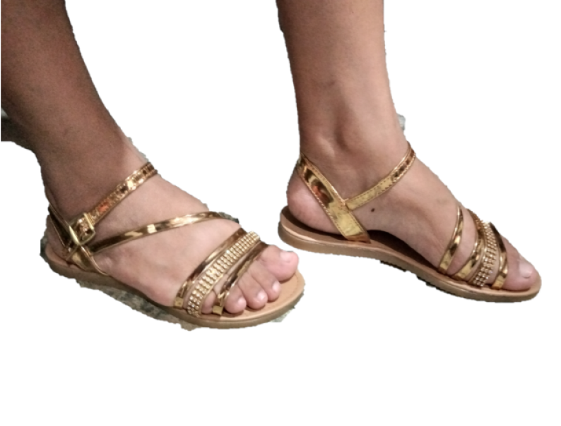 sandalia artesanal de mujer dama comodas