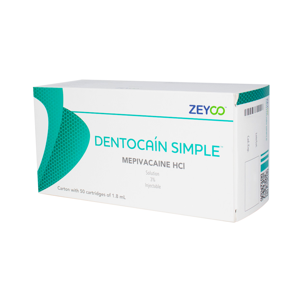 DENTOCAÍN SIMPLE MEPIVACAÍNA HCI 3%