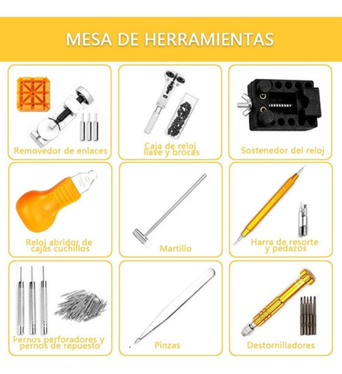 Reparación De Relojes, Kit De Reparación De Reloj, 149 Piezas