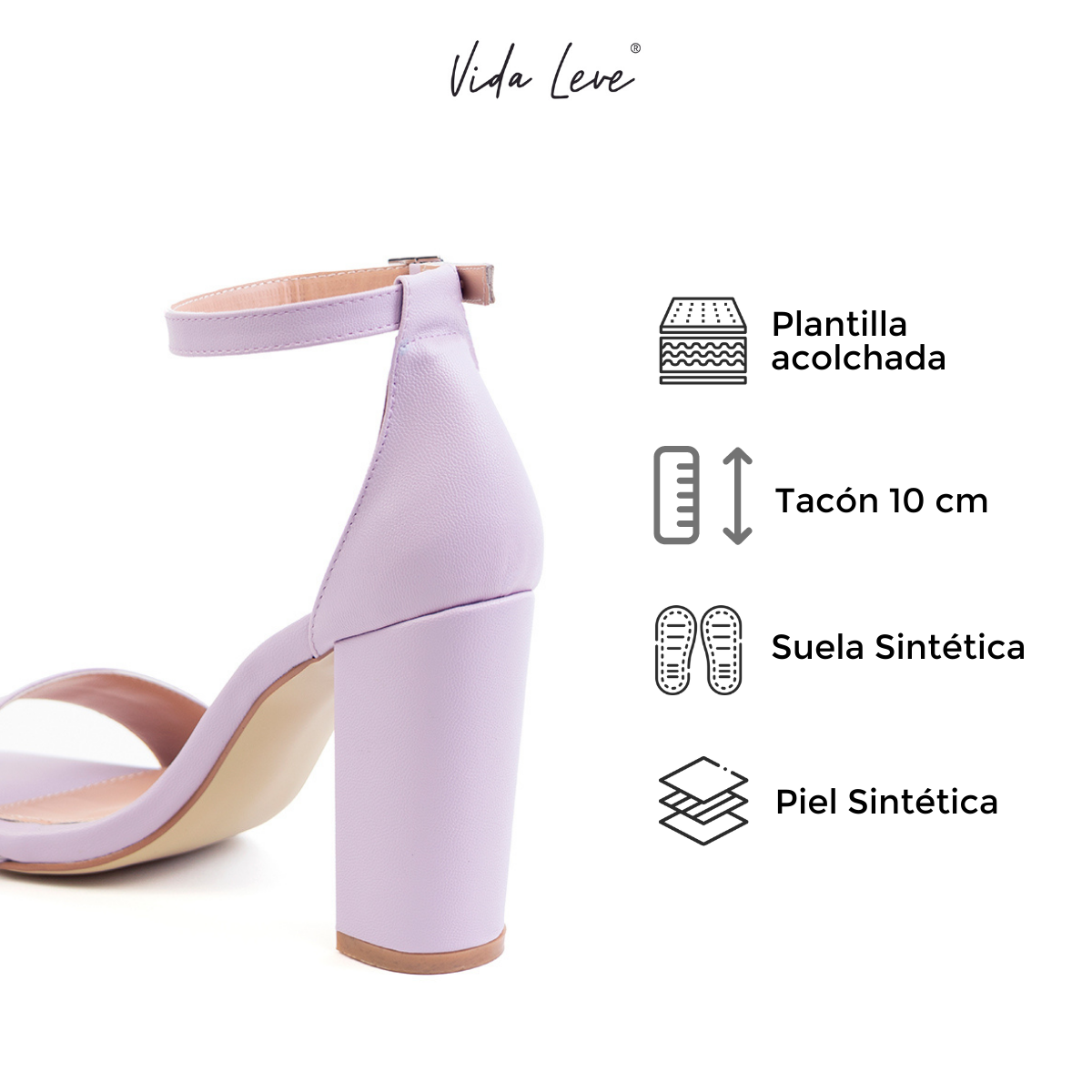 Zapatilla Para Mujer Vida Leve Noemi Color Lila