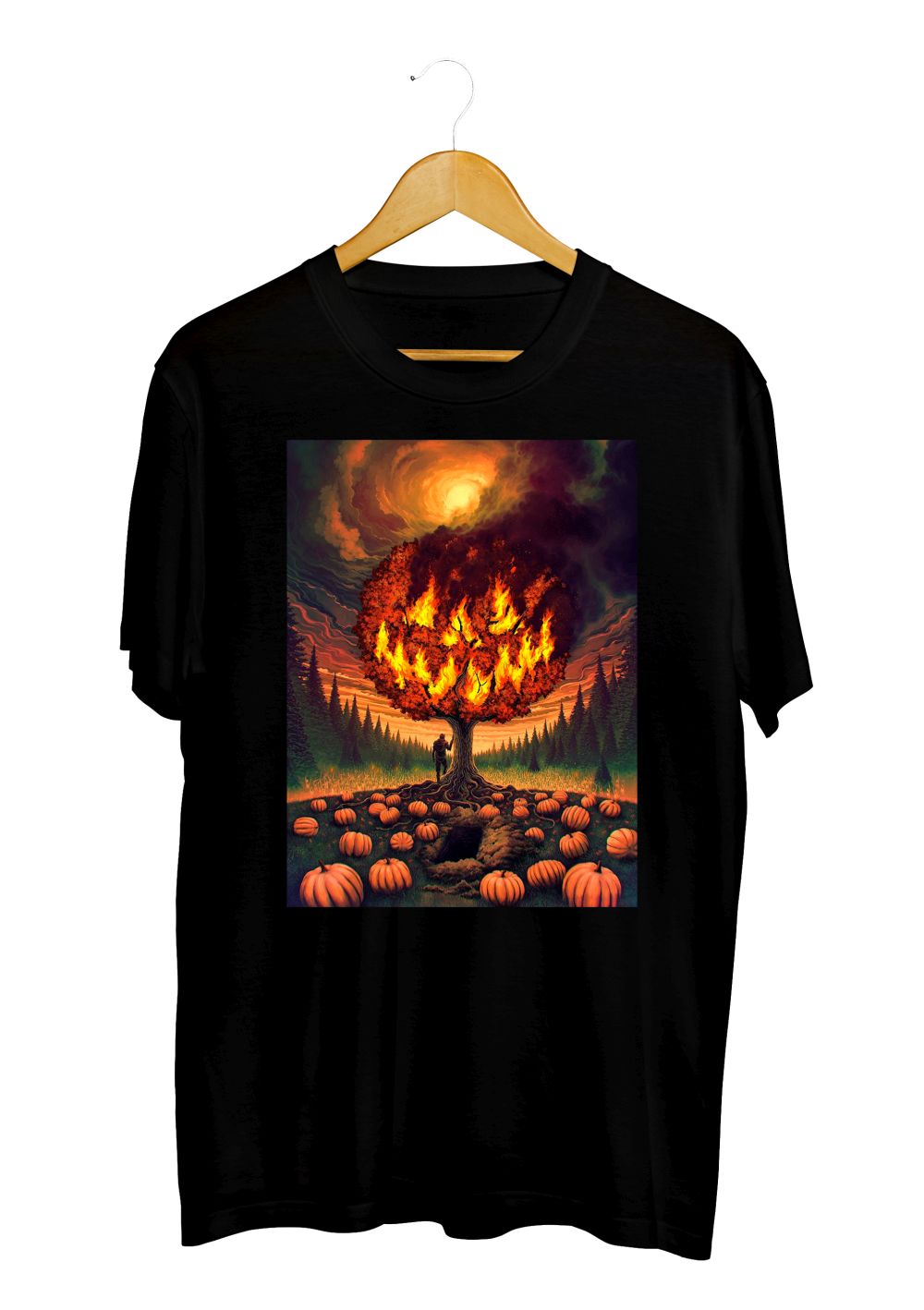 Playera Halloween Terror Miedo Horror Calabaza Diseño 04 Playeras Beloma