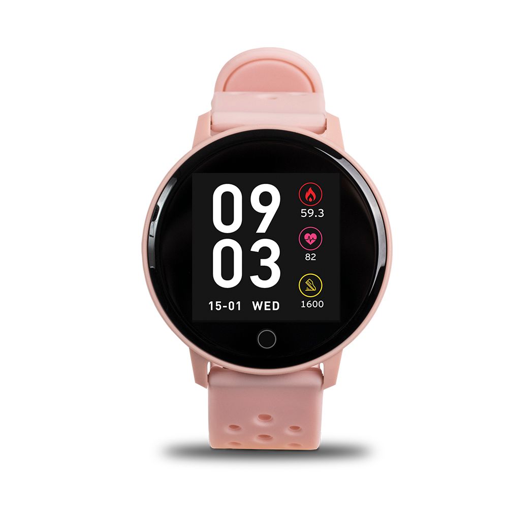 Fierro round beng ip67 reloj smartwatch rosa deals