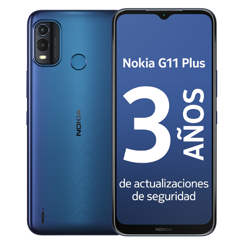 Nokia G11 Plus, Single SIM, 3 Gb Ram, 64 Gb, Azul