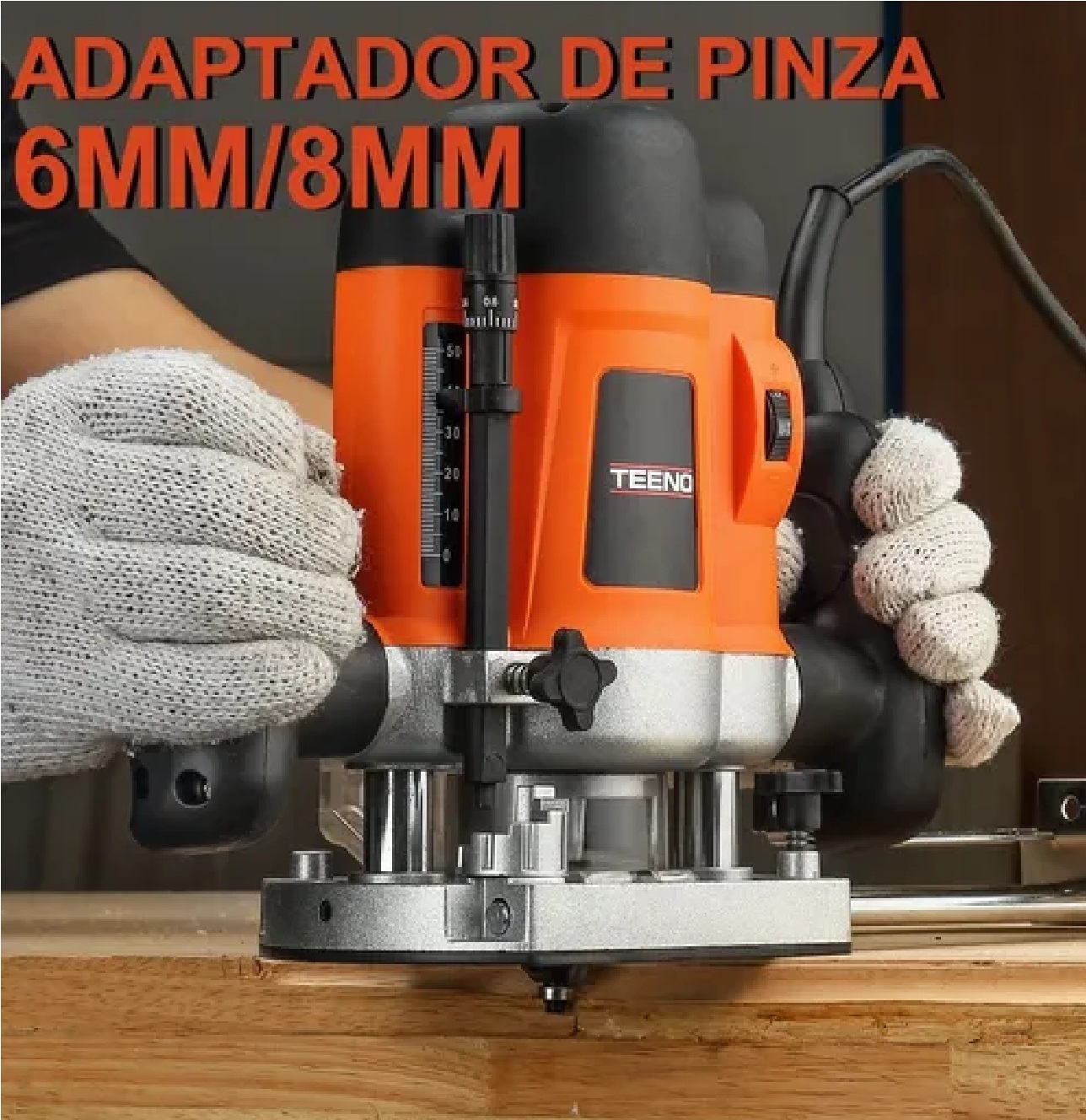 Kit Router 1200w 110v Con  Accesorios