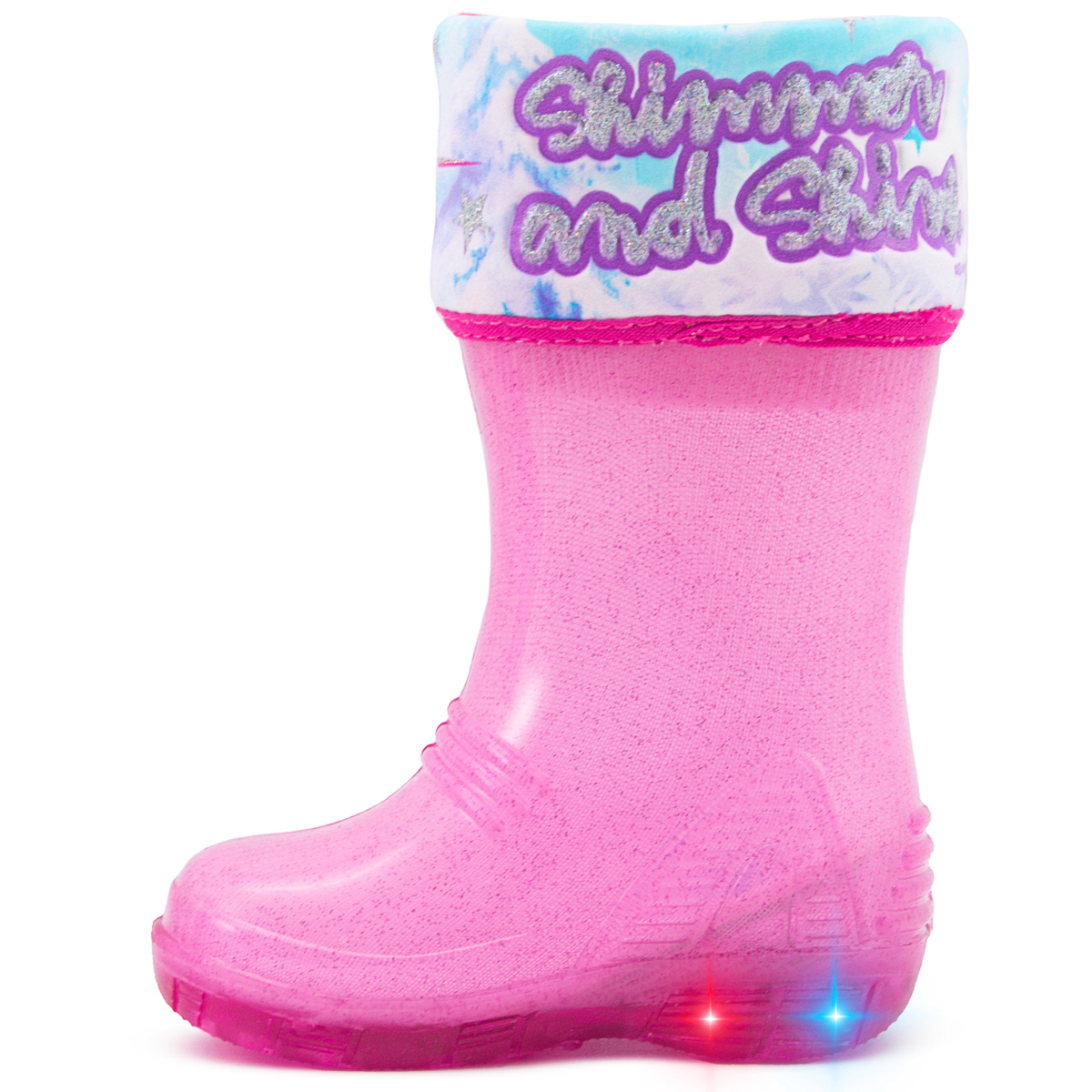 Bota Lluvia Frozen Niña Bubble Gummers Wendy Lila/cr (13-21)