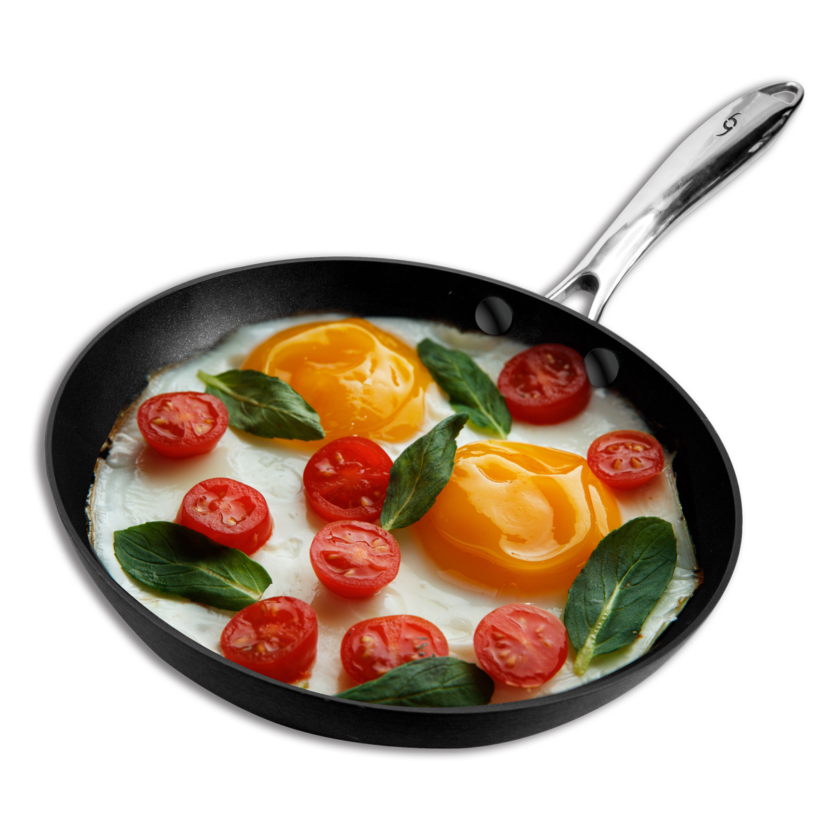 Set Sartenes 20/24/28cm Aluminio Anodizado Antiadherente Bogner