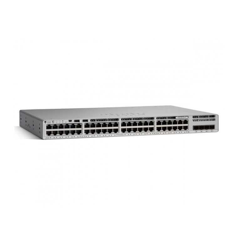 Switch Cisco Gigabit Ethernet Catalyst 9200L, 48 Puertos 10-100-1000Mbps, 56 Gbit-s, 16.000 Entradas ,No Administrable