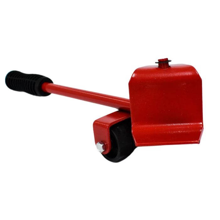 Kit De 4 Bases Con Llantas Y Gato P Mover Muebles Pesados