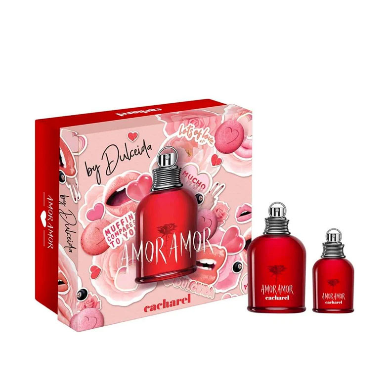 Cacharel Amor Amor Estuche Dama 2pz 100 ml Vaporizador + 30 ml