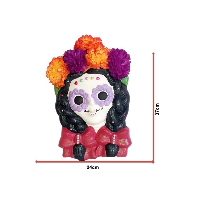 mascara catrina dia de muertos, decoracion