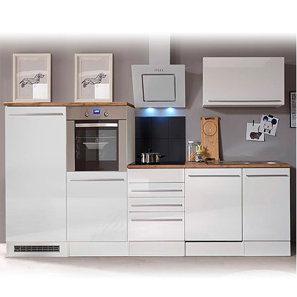 Set De Muebles Modulares Para Cocina Jazz Blanco 2.90 metros 