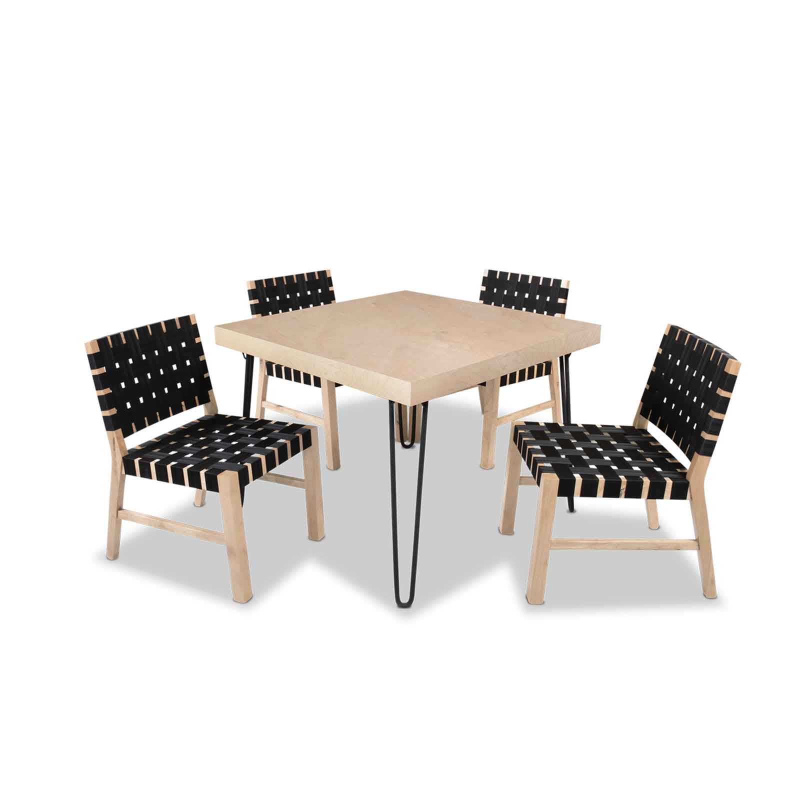 COMEDOR MAYAK CON 4 SILLAS - ENTREGA ÚNICAMENTE EN CDMX, QUERÉTARO, PACHUCA, TOLUCA Y SUS ÁREAS METROPOLITANAS