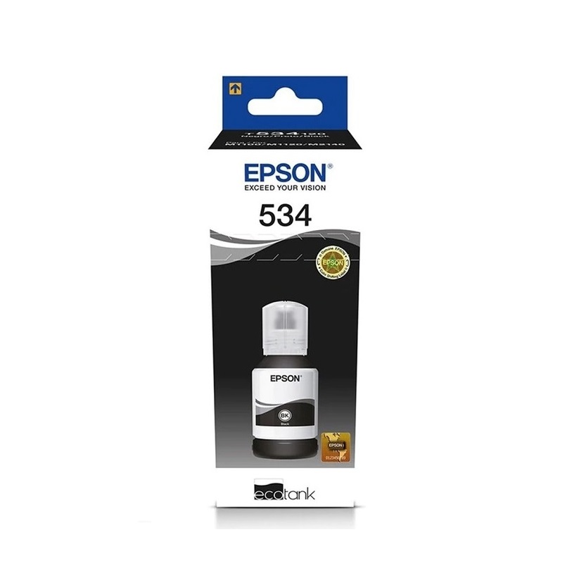 Botella De Tinta Epson T534 / Negro / T534120 / Original