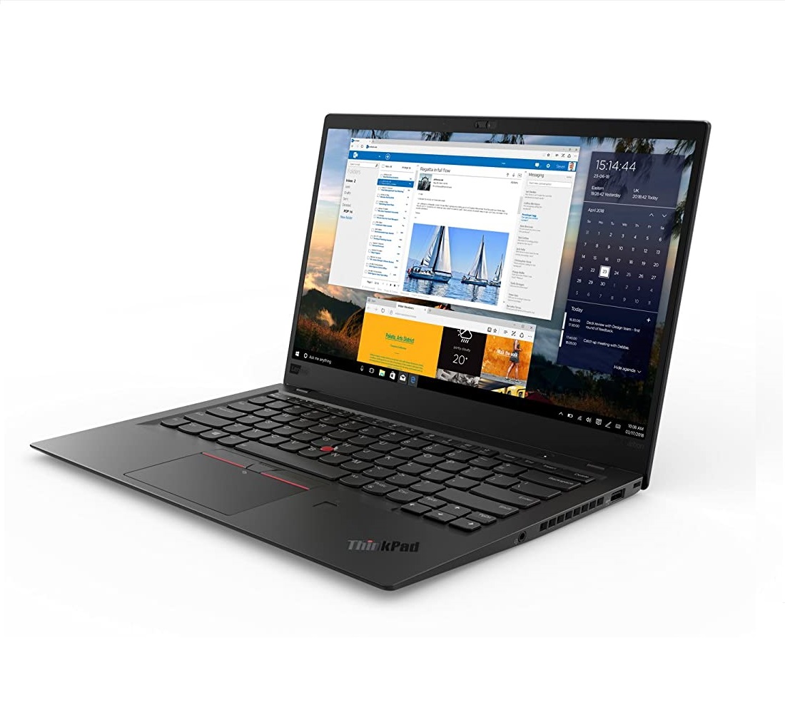 Laptop Lenovo X1 Carbon- 14"- Intel Core i7, 7ma gen- 16GB RAM- 256GB SSD- WINDOWS 10 Pro- Equipo Clase A, Reacondicionado.