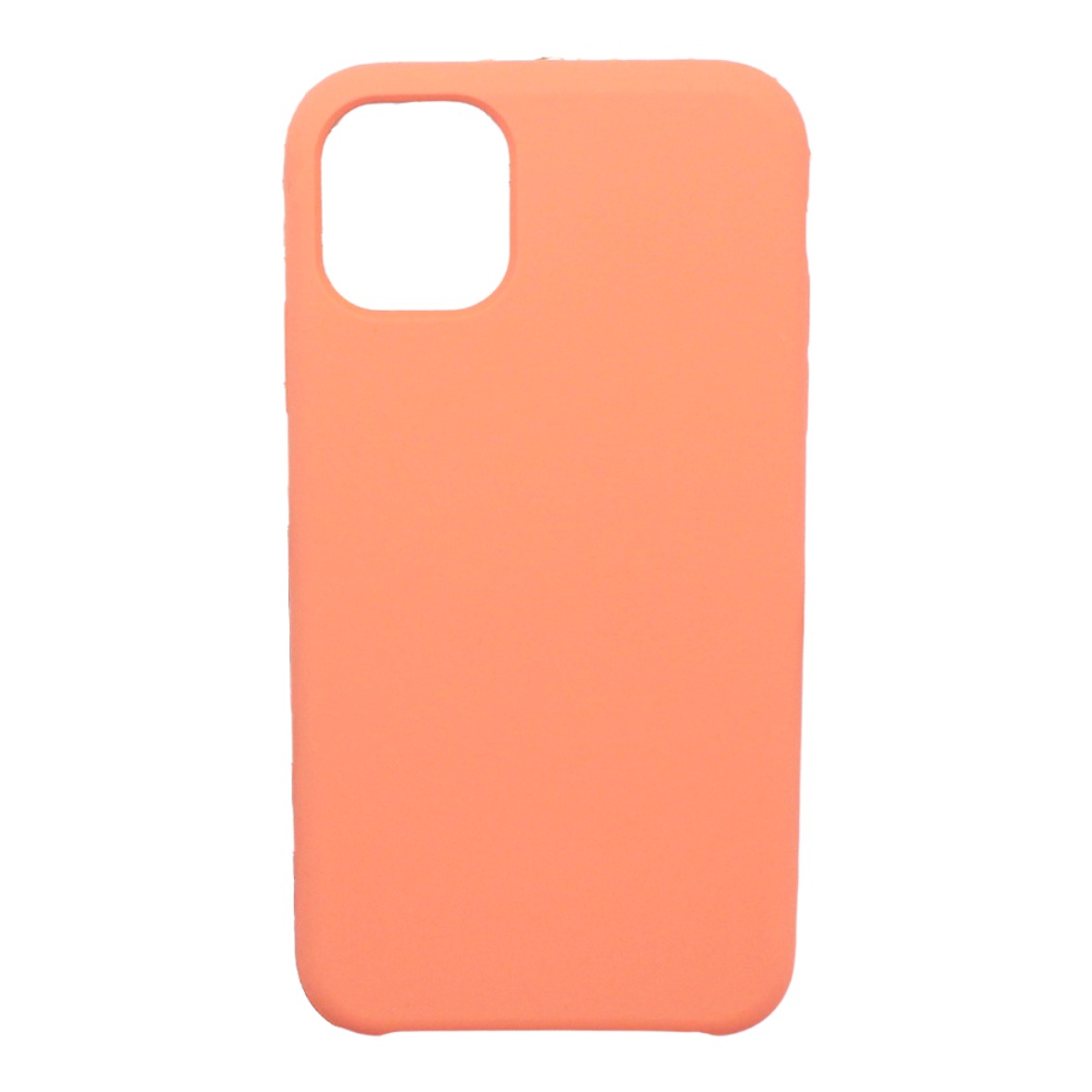 Funda Case Triche para IPHONE 11 Diseño Silicon Liso Color Salmon
