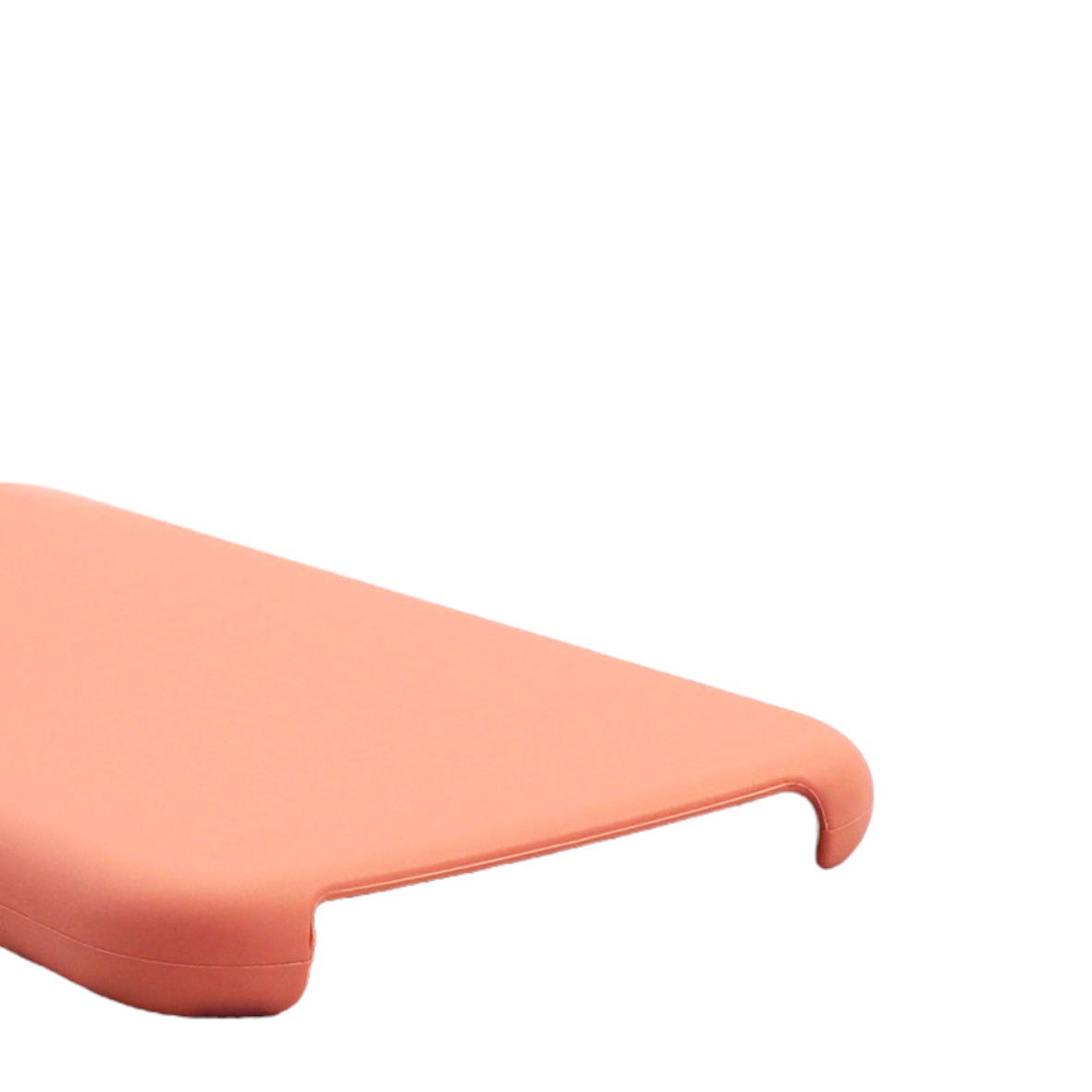 Funda Case Triche para IPHONE 11 Diseño Silicon Liso Color Salmon