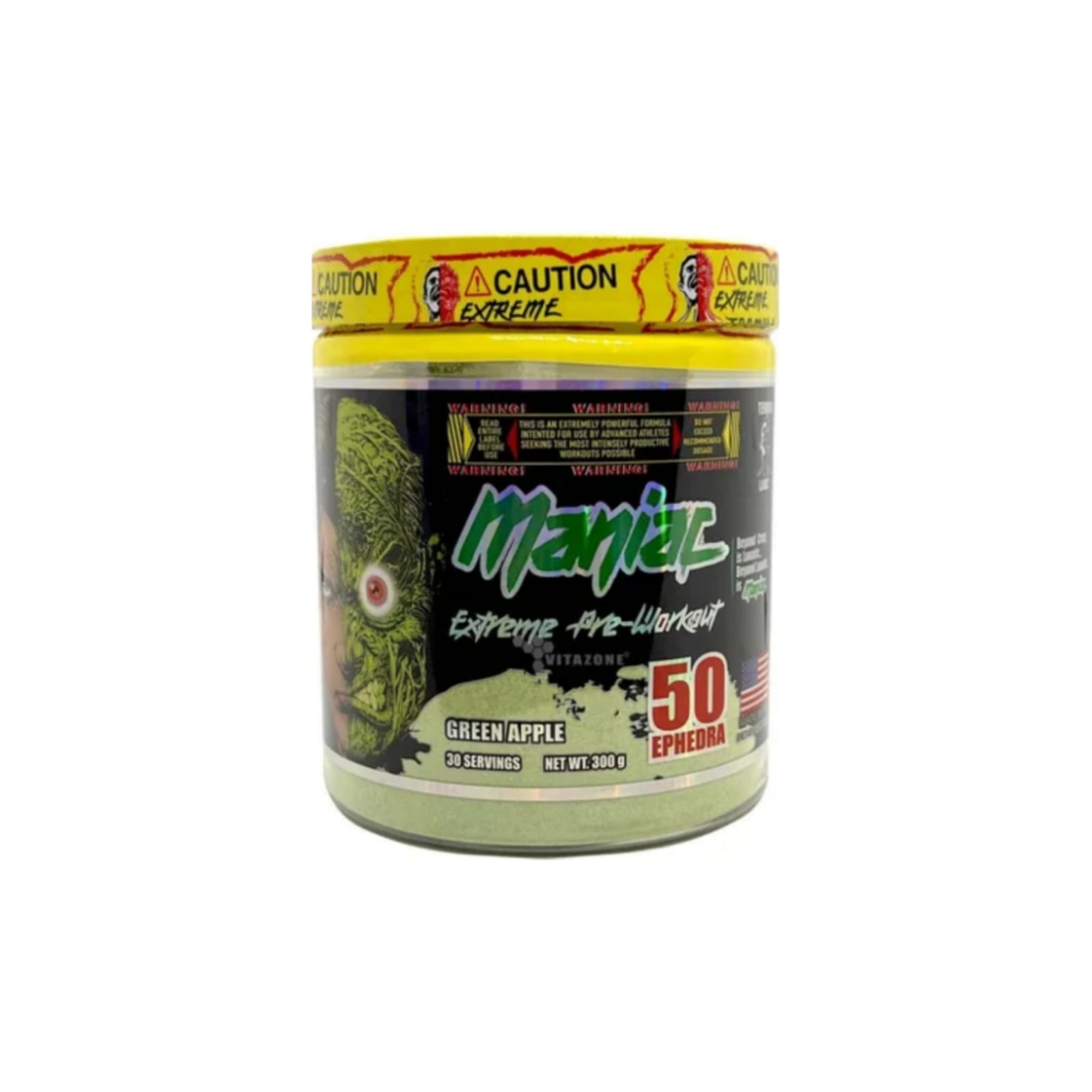 Pre Entreno Maniac Terror Labz 300 g 30 Serv.