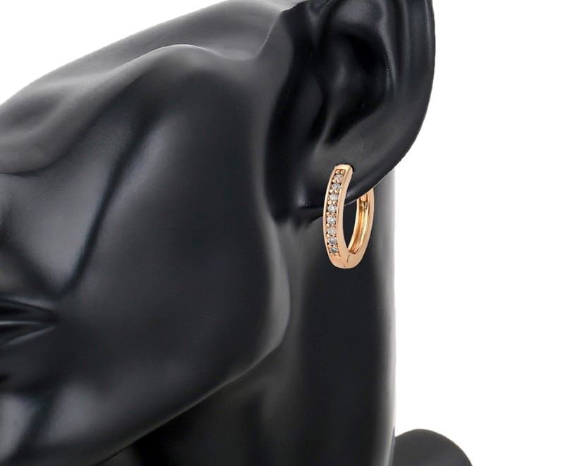 Aretes Chicos Niña Mujer Oro Laminado 18k Arracadas Huggies Finas de Moda
