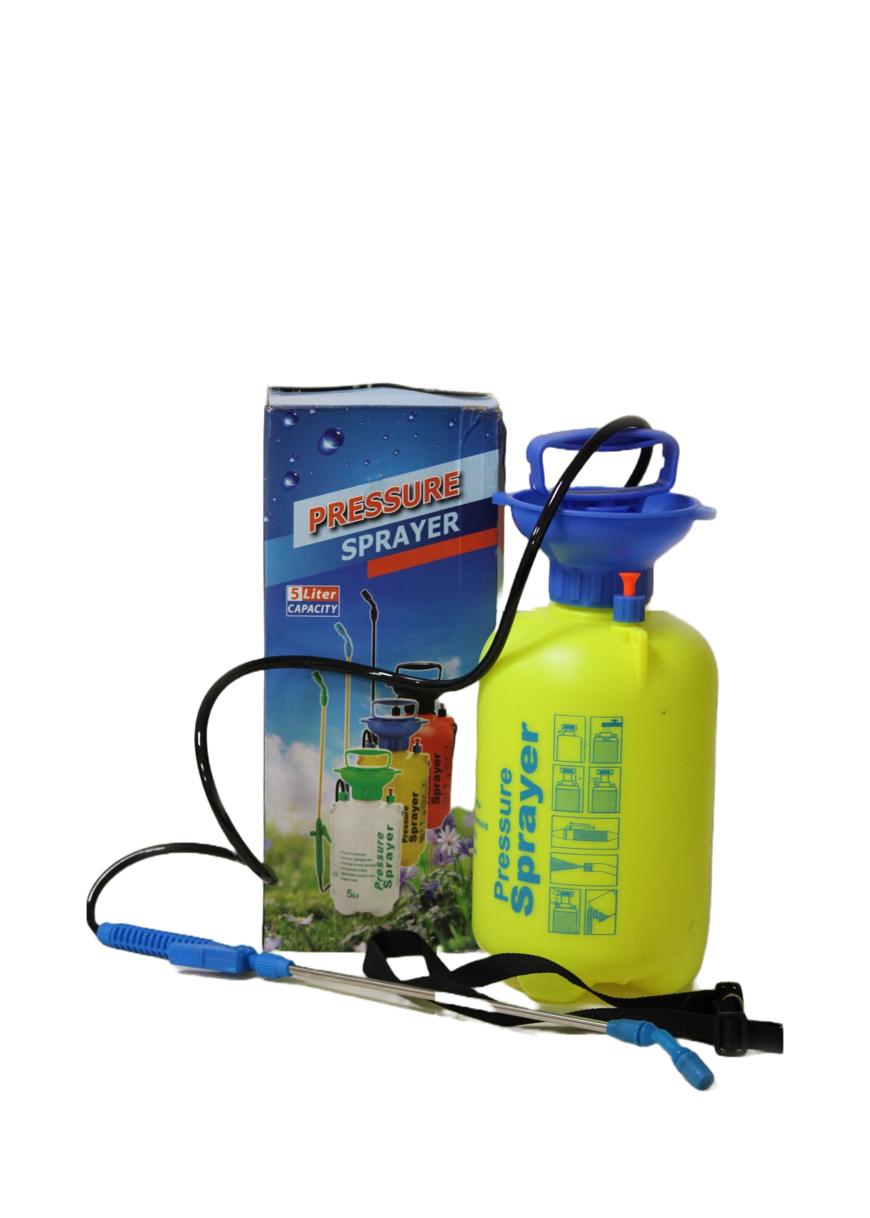 Regadera Con Atomizador Manual Para Plantas 5L, 40 x 40 cm