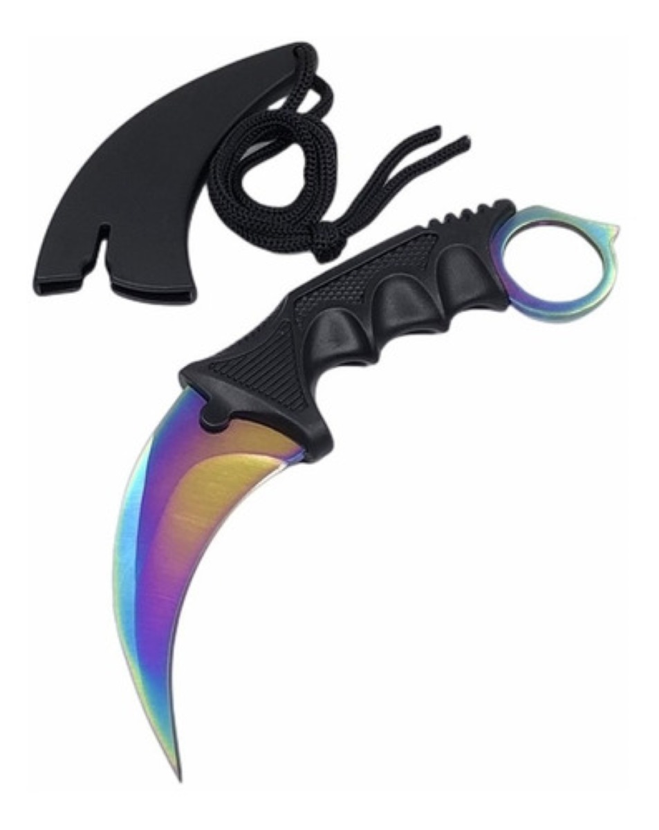 Cuchillo Karambit Cuchillo Tactico Militar Caceria 4pcs