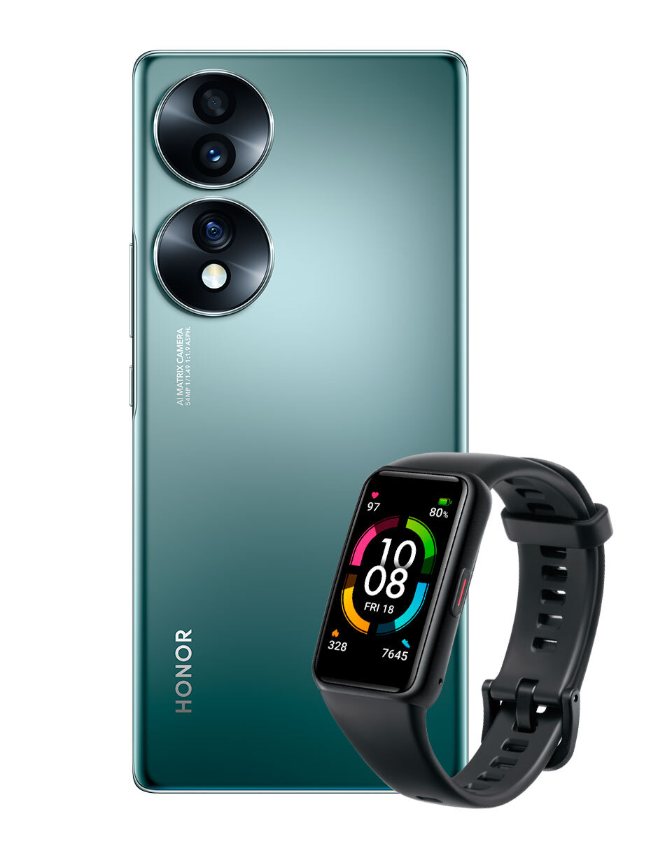 CELULAR HONOR 5G FNE-NX9 70 128 GB VERDE BUN KIT TELCEL