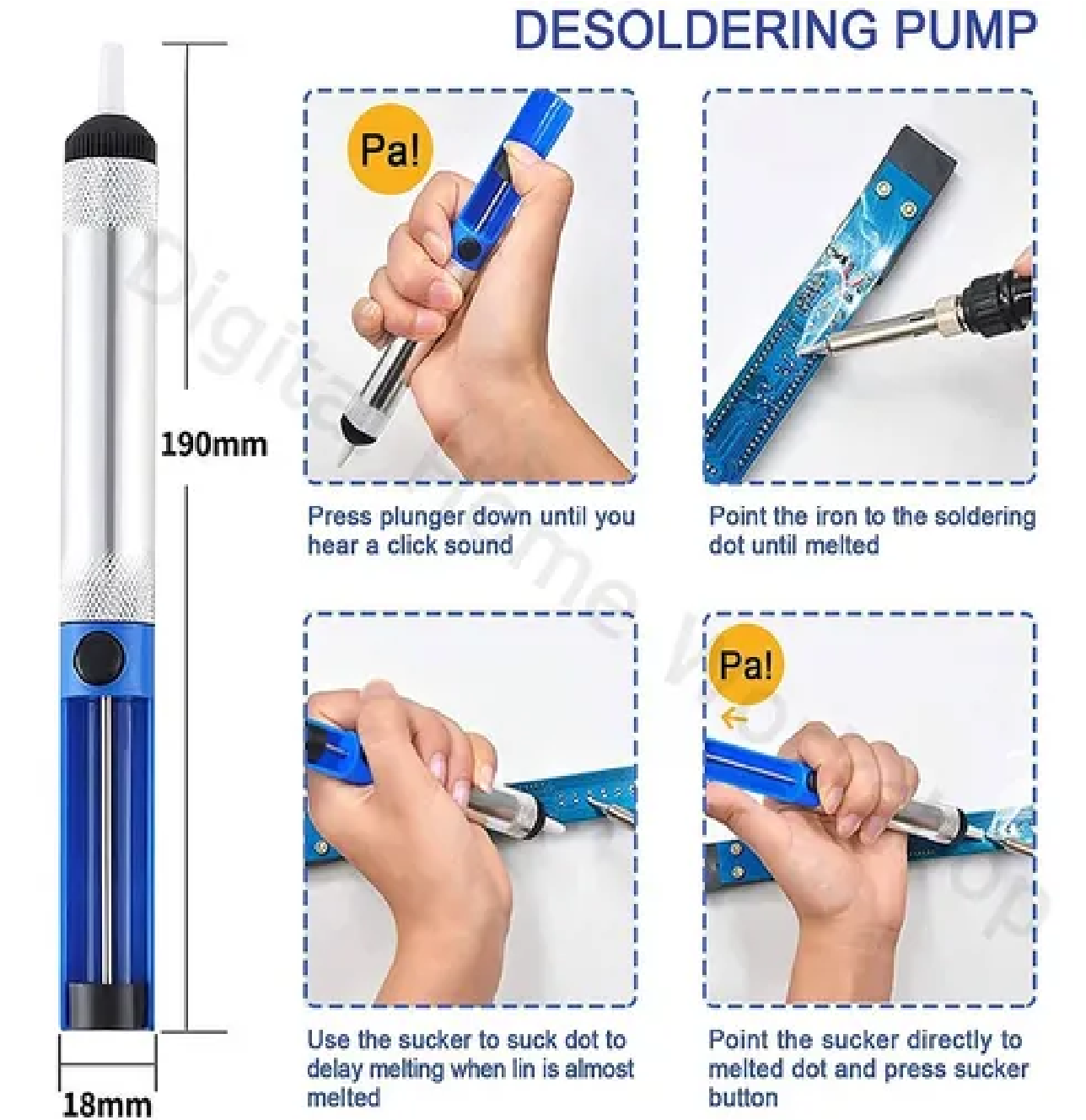 Kit Pirograbador De Madera 220-480c Regulable 60w