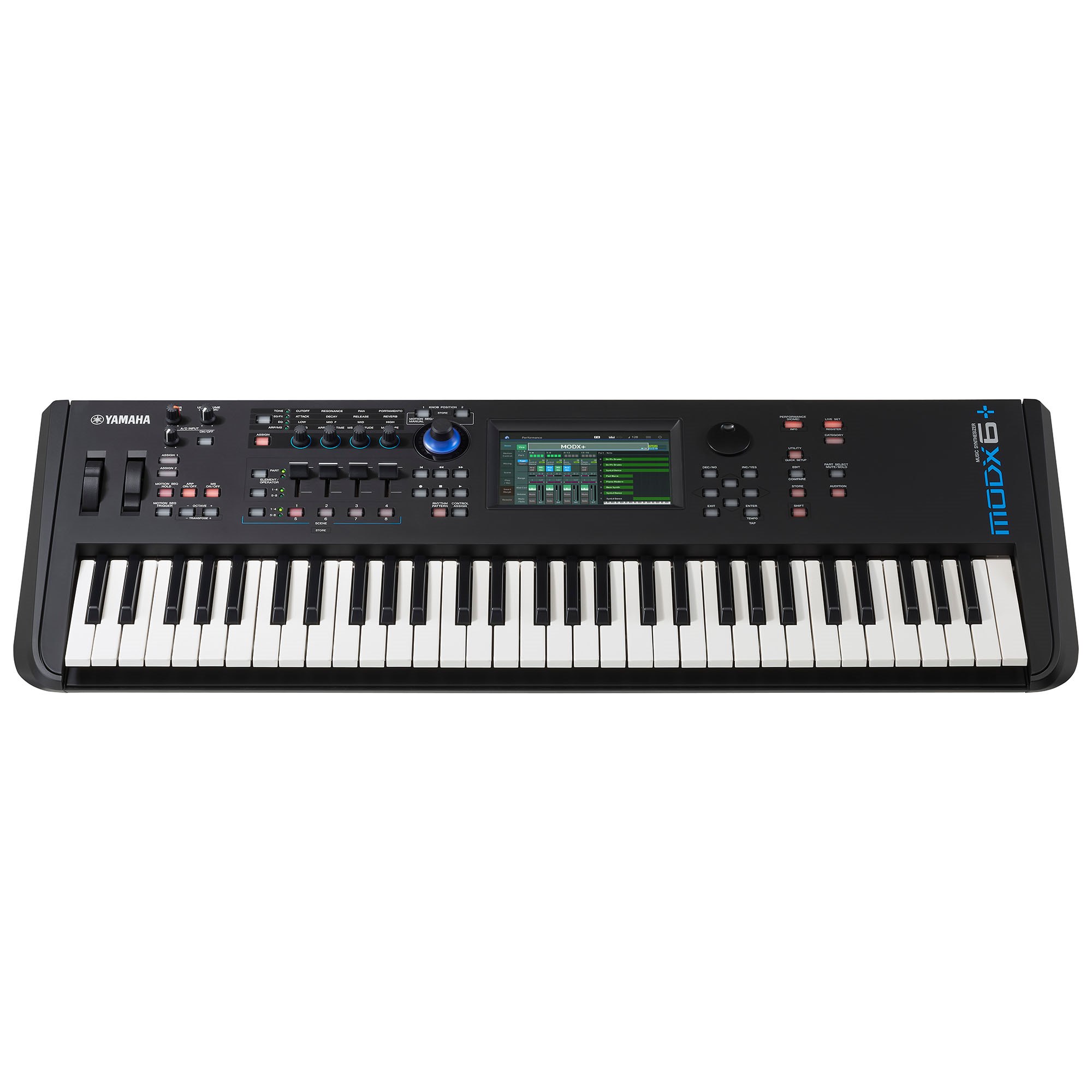 Yamaha MODX6 Plus Sintetizador Workstation 5 Octavas Tecla Pesada