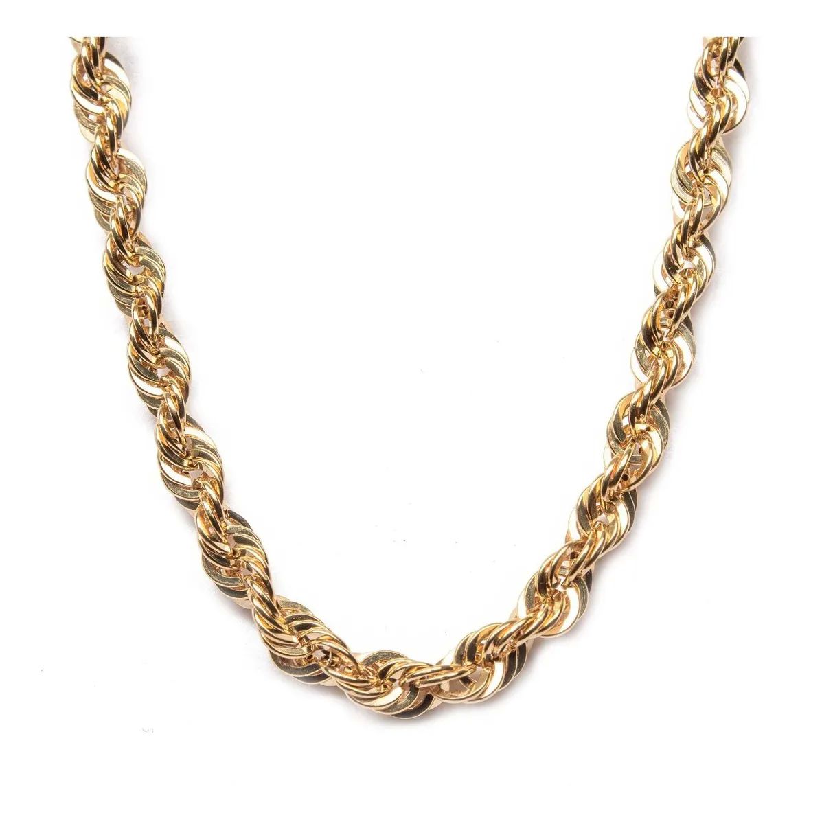 Cadena Torsal Oro Italiano 14 Kilates. 