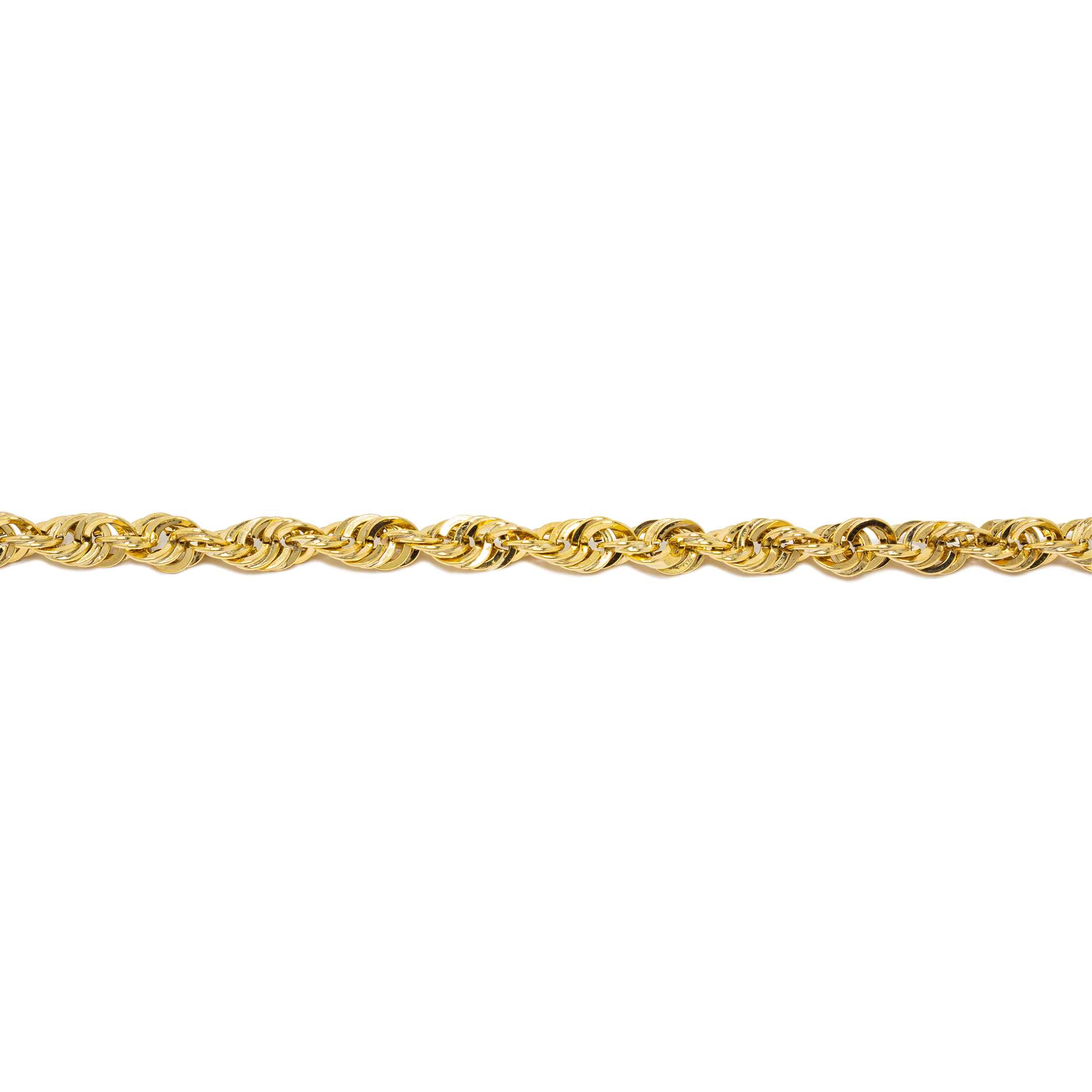 Cadena Torsal Oro Italiano 14 Kilates. 