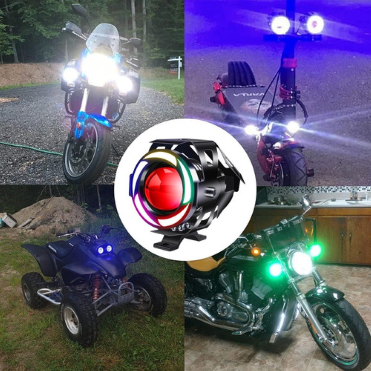 Focos Niebla Ojo Ángel Estrobos Kit 2 Pz