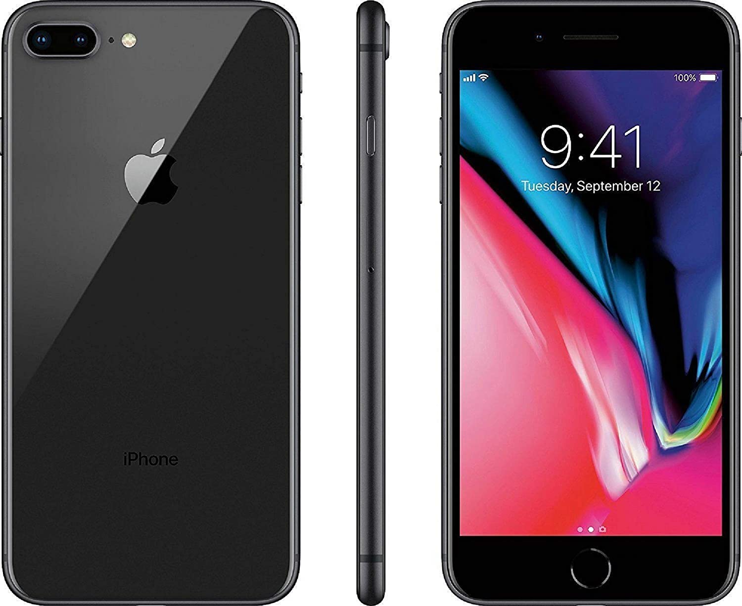 Celular Apple Iphone 8 Plus 64gb Gris Espacial Reacondicionado Grado A