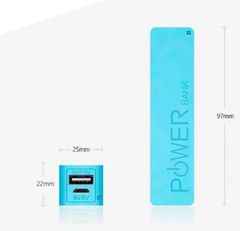 Power bank celular tipo llavero recargable bateria de respaldo Salida USB 999
