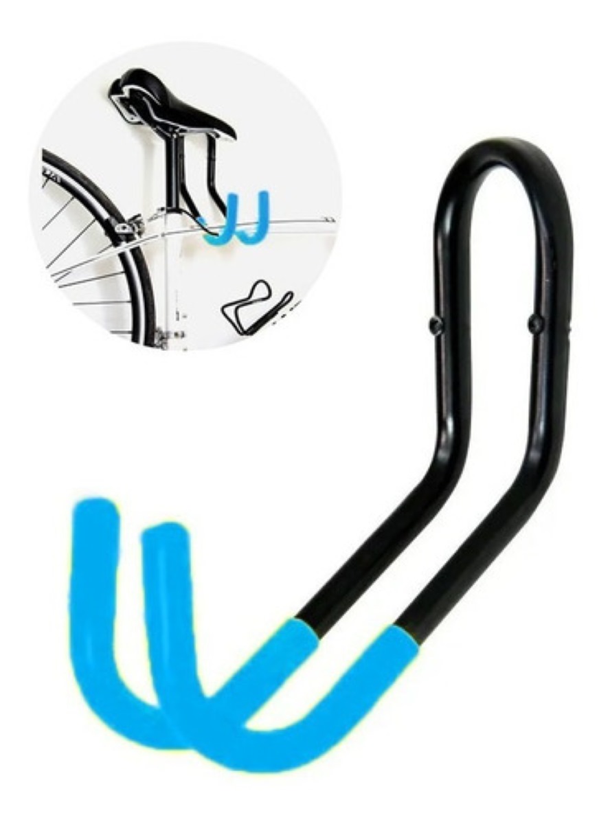 Gancho Soporte Doble Para Colgar Bicicletas A La Pared