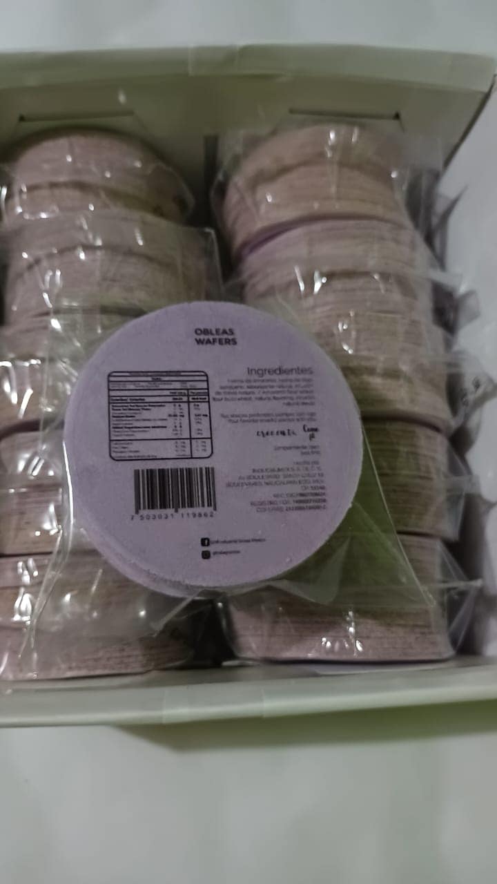 Obleas de amaranto 60 gr TARO