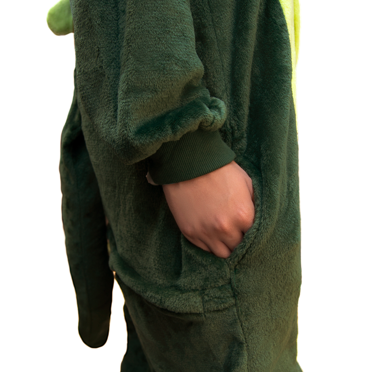 Pijama Mameluco Cocodrilo Disfraz Cosplay Verde