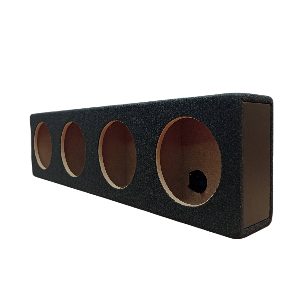 Cajon Para 4 Bocinas De 6.5 Pulgadas Sellado rectangular