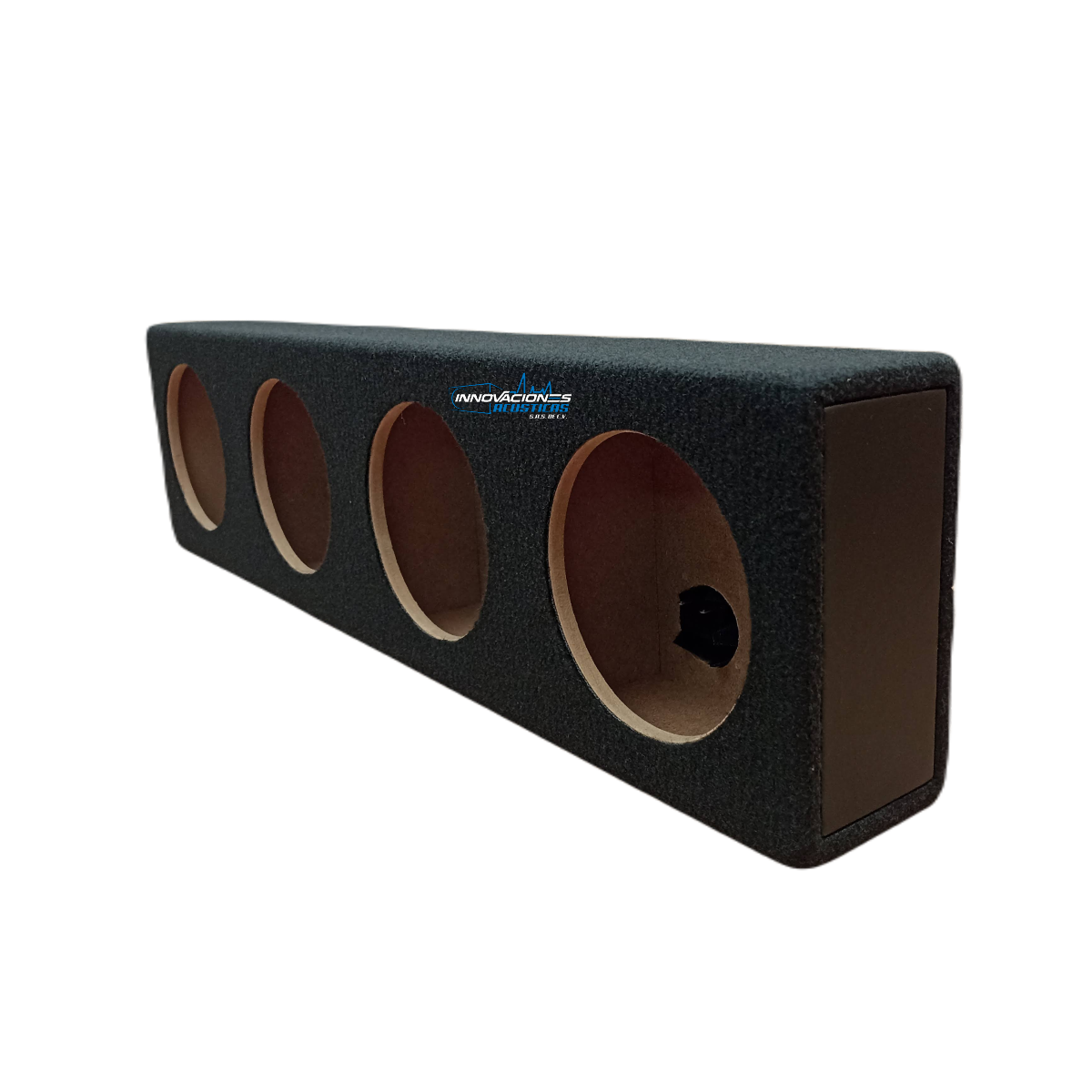 Cajon Para 4 Bocinas De 6.5 Pulgadas Sellado rectangular