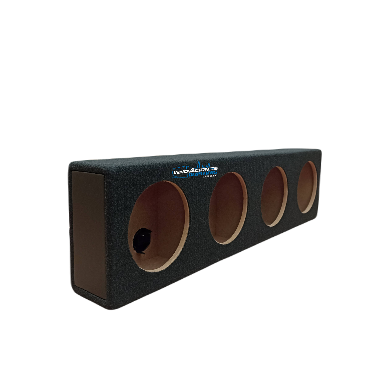 Cajon Para 4 Bocinas De 6.5 Pulgadas Sellado rectangular