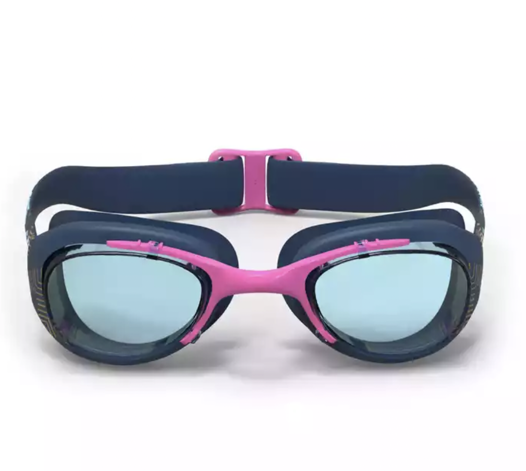 Goggles de natación NABAIJI 100 xbase print mika Adulto Rosa