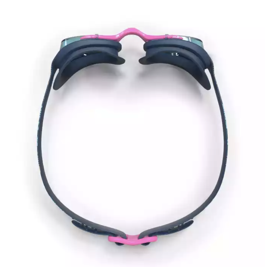Goggles de natación NABAIJI 100 xbase print mika Adulto Rosa