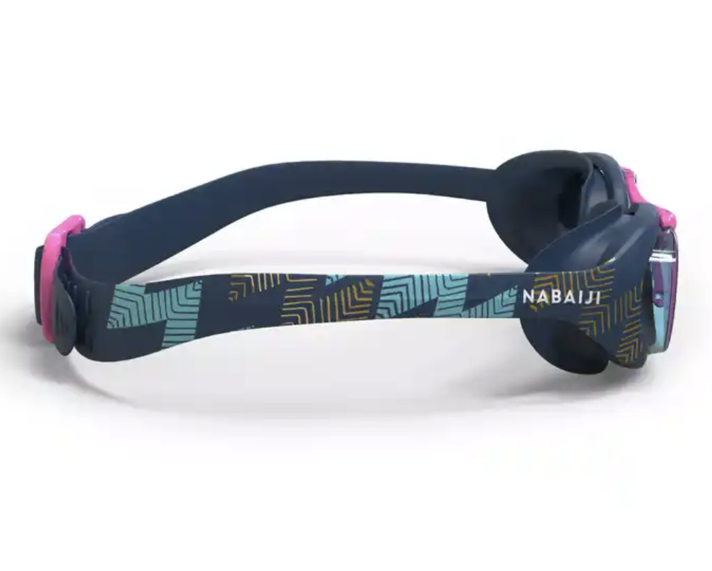Goggles de natación NABAIJI 100 xbase print mika Adulto Rosa