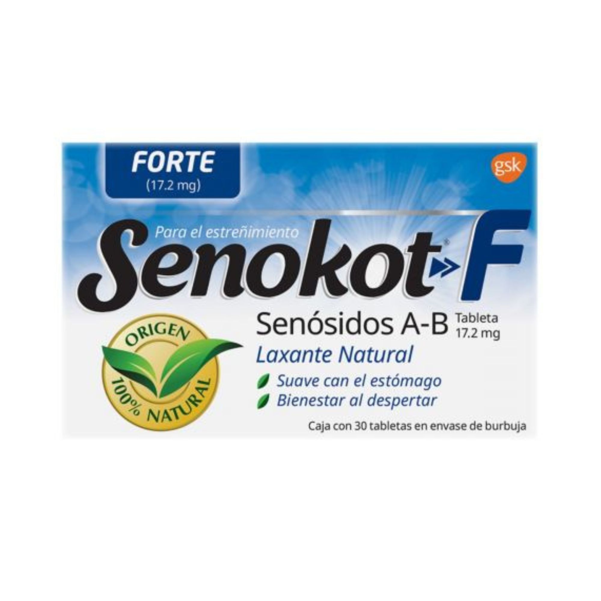 Senokot Forte Laxante 2 Pack 30 Tab c/u