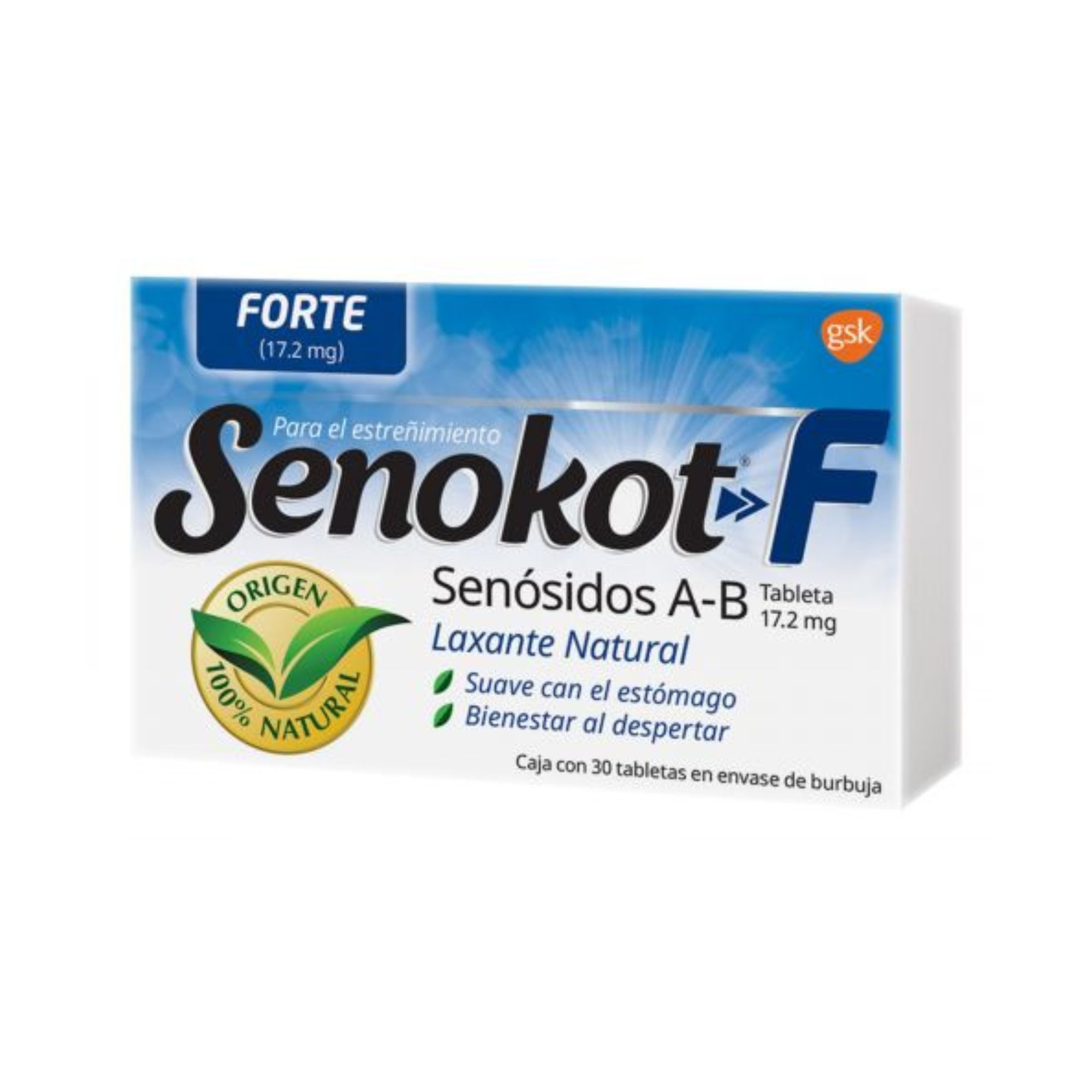 Senokot Forte Laxante 2 Pack 30 Tab c/u