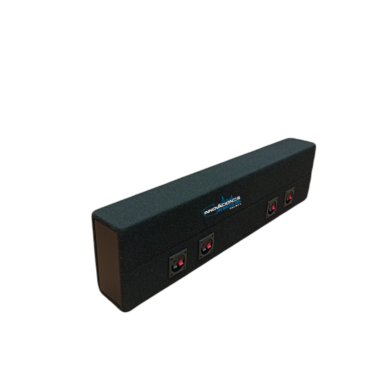 Cajon Para 4 Bocinas De 6 1/2 Pulgadas Rectangular