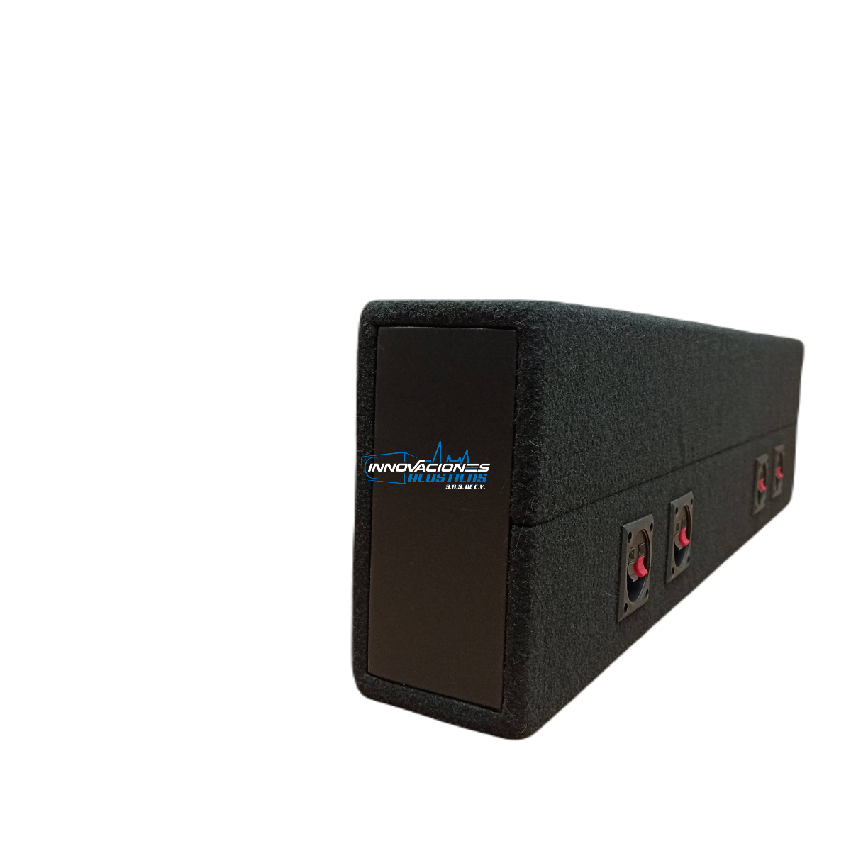 Cajon Para 4 Bocinas De 6 1/2 Pulgadas Rectangular