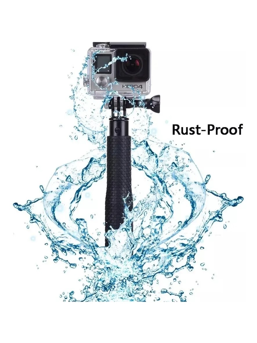 Palo Selfie Stick Petukita Box 96cm Para Gopro + Tornillo Negro