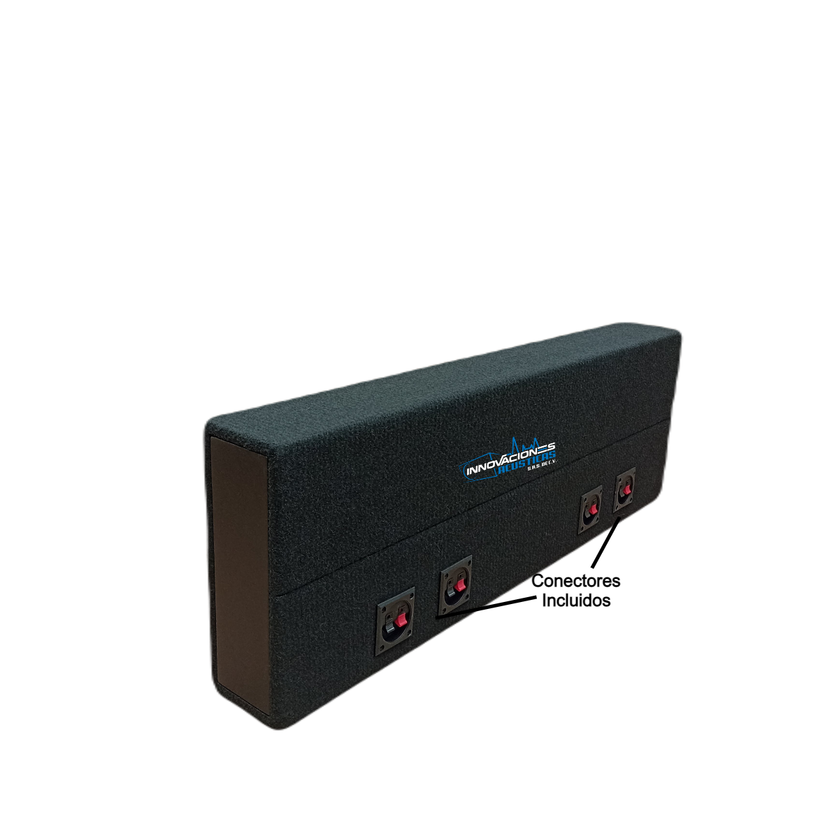 Cajon Para 4 Bocinas De 6x9 Pulgadas Sellado Rectangular