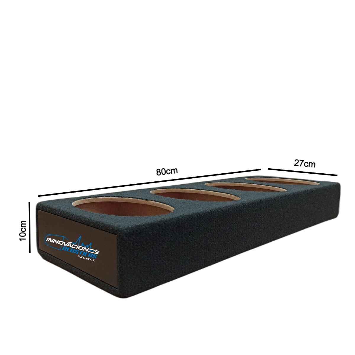 Cajon Para 4 Bocinas De 6x9 Pulgadas Sellado Rectangular