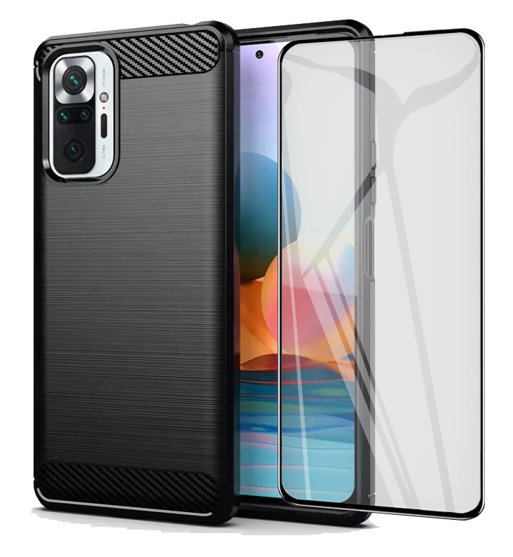 Funda Para Redmi Note 10 Pro 4g + Cristal 9d