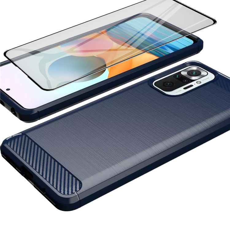 Funda Para Redmi Note 10 Pro 4g + Cristal 9d